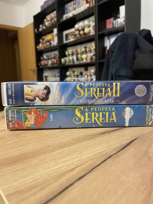 Conjunto VHS pequena sereia