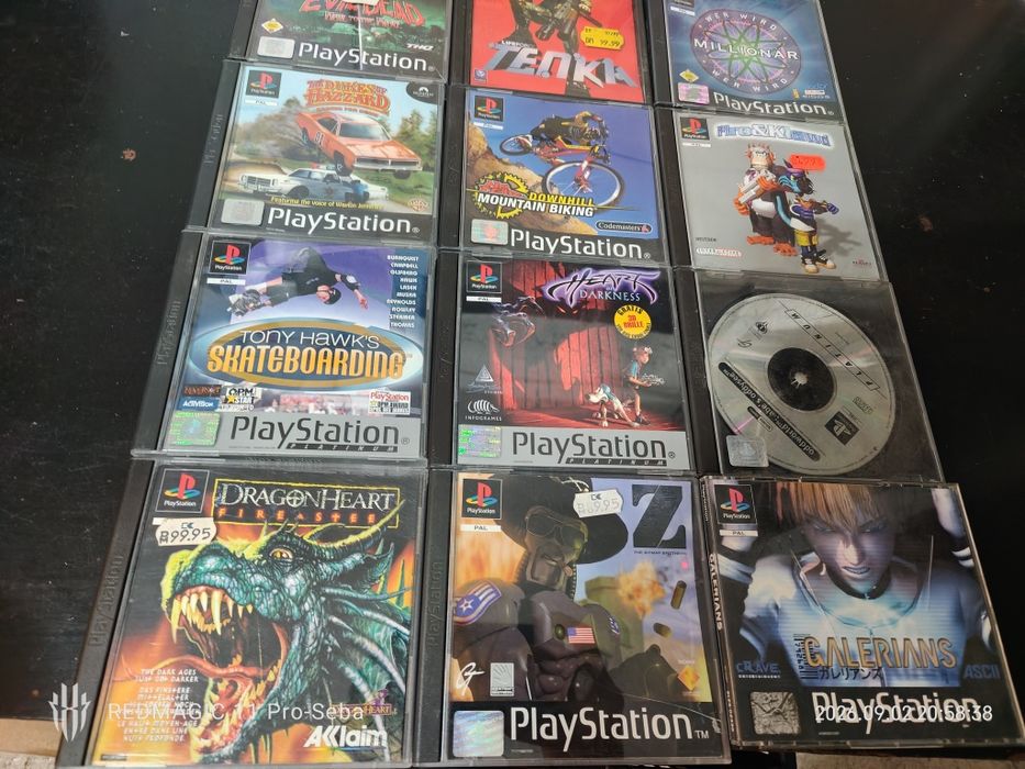 Zestaw gier PlayStation 1 PSX ps1 psone