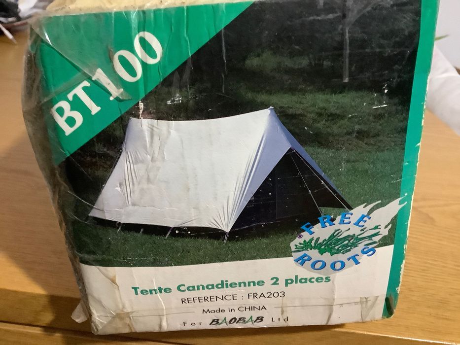 Vendo tenda canadiana de 2 lugares