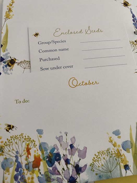 Планер КВІТНИКАРКИ для зберігання насіння