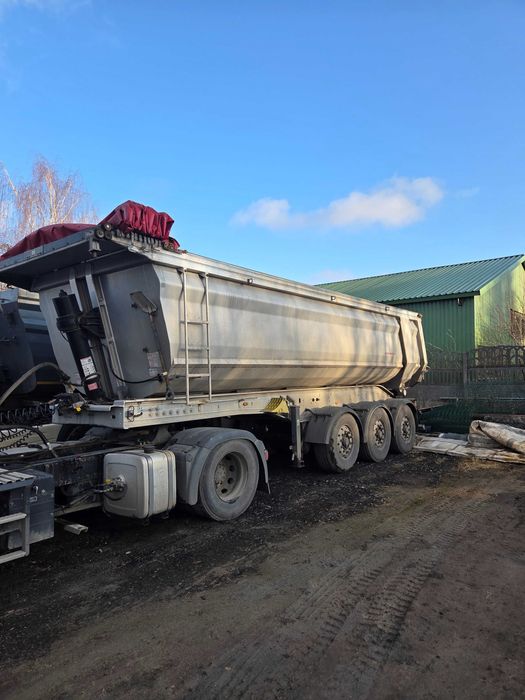 Wyrotka schwarzmuller rynna naczepa