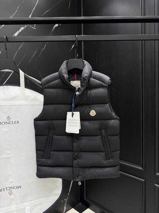 Жилетка MONCLER Чорная монклер мужская новая все бирки M L XL XXL 3XL