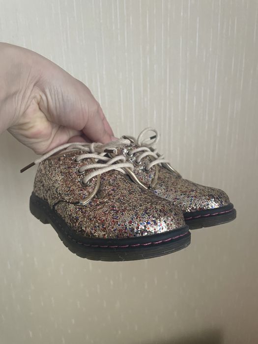 Туфлі apawwa на дівчинку, 25 розмір, блискучі