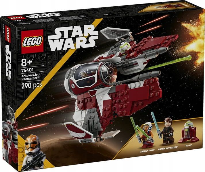 Lego Star Wars 75401 – interceptor Ahsoki, 290 klocków, 8+