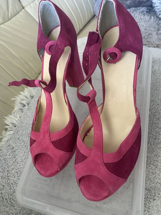 Buty sandały na platformie