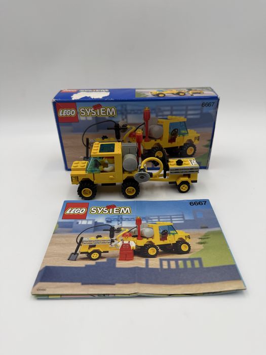 Lego 6667 Town z pudełkiem i instrukcja