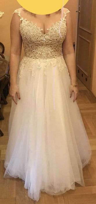 Piękna suknia ślubna - projekt Catarina Kordas - okazja!