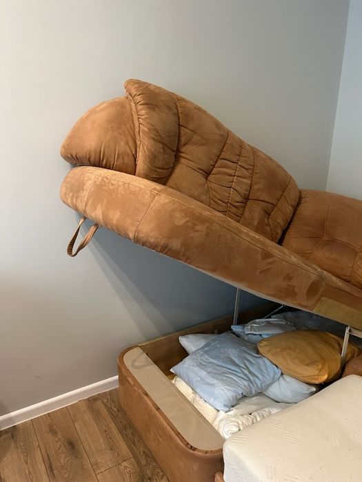 Narożnik z dwoma fotelami