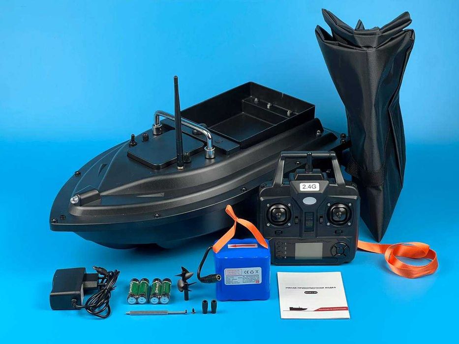 Кораблик 24000mAh Для рыбалки Flytec Карповый D16 GPS 16 к  Прикормочный  Рибацький Короповий