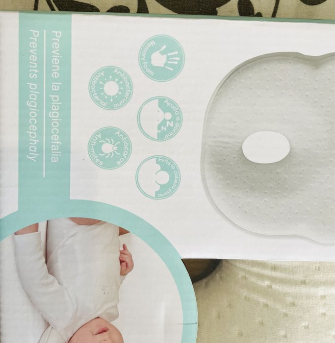 Almofada prevençao plagiocefalia