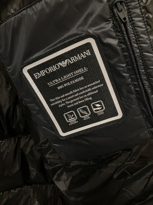 Пуховик Emporio Armani