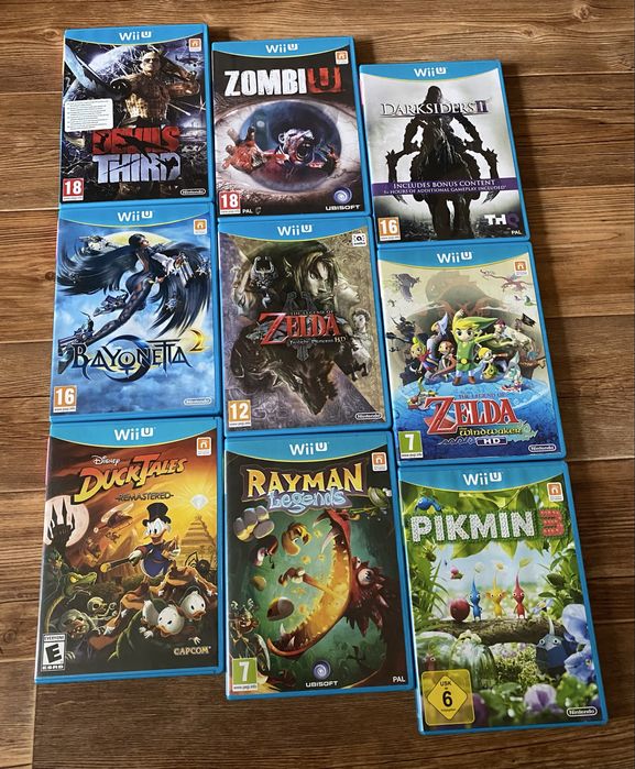 Nintendo GameCube, Wii, WiiU: Zelda, Resident Evil, Dead Space, Mario