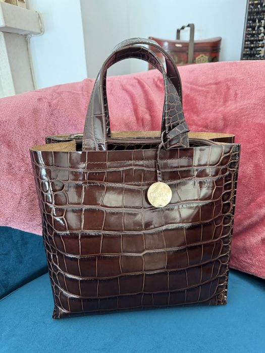 Mala castanha Furla nova
