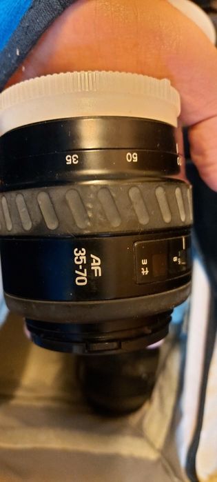 Minolta Dynax 500si+objectiva Af 35 70+Flash+Bolsa+Rolos63825531859843121