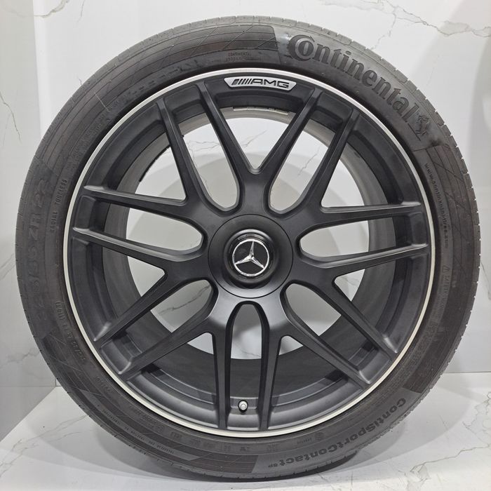 Jantes 22" Original Mercedes Benz GLE 63 S AMG W167 5x112 com pneus