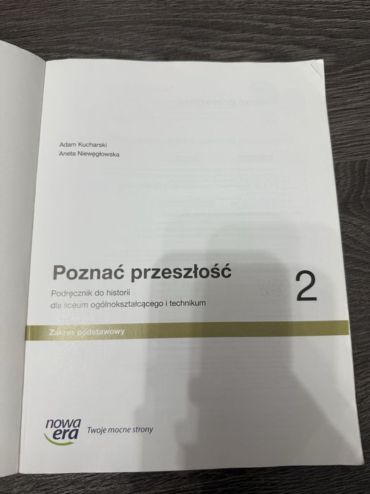 Poznać przeszłość-klasa 2-podręcznik do historii-liceum i technikum