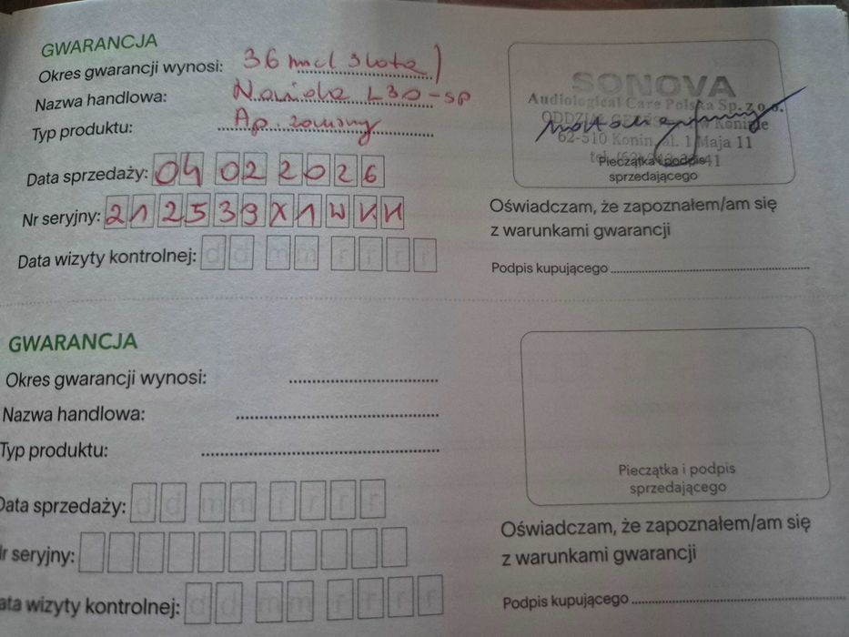 Aparat zauszny Naida