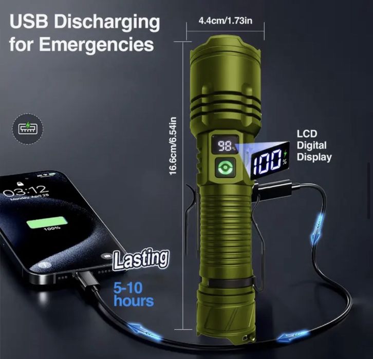 Ліхтар Poslani надпотужний далекобійний