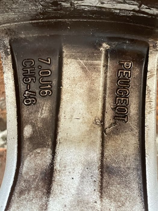 Диски титани Peugeot 5/108 R16 пежо