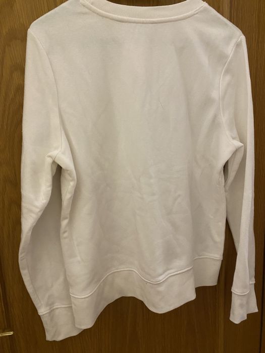 Camisola branca com estampado de letras
