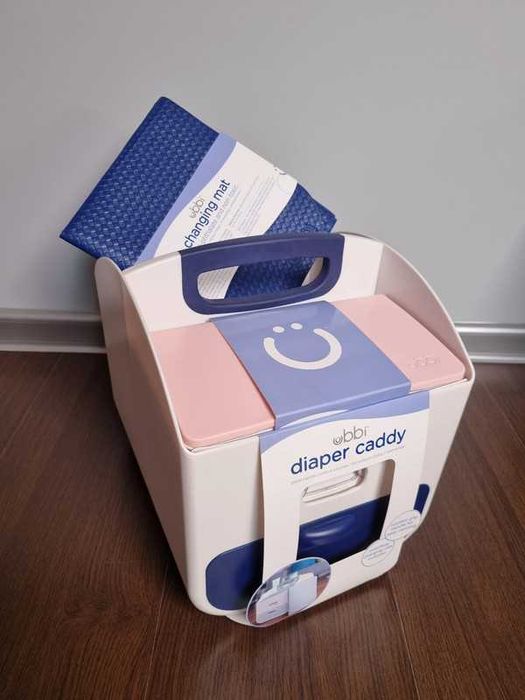 Organizer UBBI na pieluchy pojemnik dozownik chusteczki nawilżane