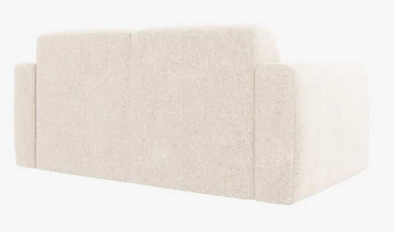 Nowoczesna sofa 2-osobowe Molino Szenil Jasny beż 170x95x72cm Micadoni