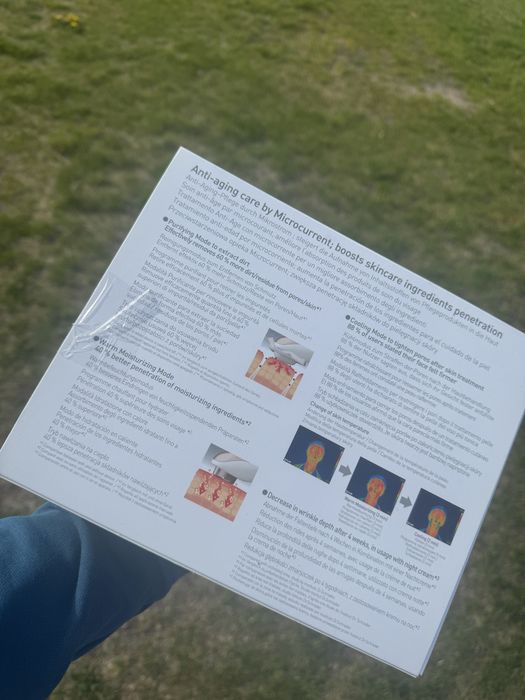 Panasonic stymulator mikroprądowy głowica 3 w 1 z tytanu nowe okazja!