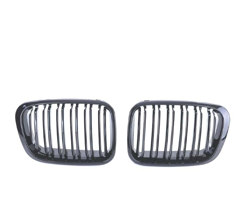 GRELHAS FRONTAIS BMW E46 SEDAN TOURING 98-01 LOOK M PRETO BRILHANTE