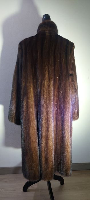 Casaco do Vison comprido