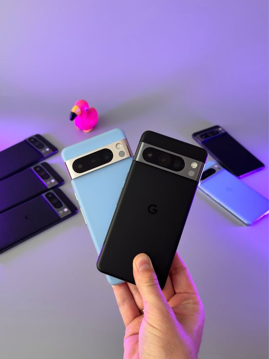 ВІДМІННІ Google pixel 8 PRO 128/256/512 НЕВЕРЛОК без блокувань | фізична sim-карта