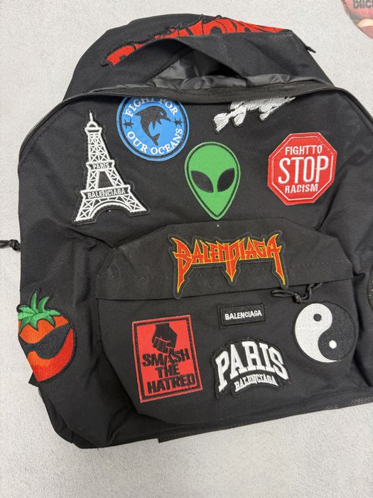 рюкзак Balenciaga Sticker Pack bag  vetements rick owens raf simons