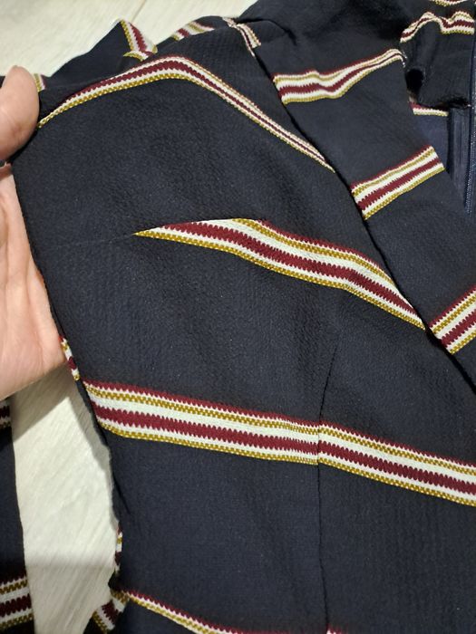 Śliczny elegancki kombinezon w paski rozmiar 36