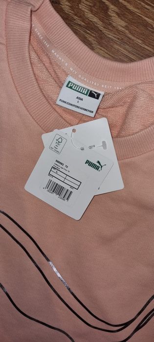 Bluza męska wkładana L łososiowa