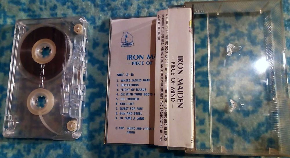 Iron Maiden - Piece Of Mind - MC