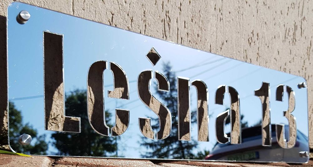 Numer domu, Tabliczka adresowa