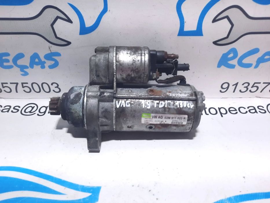MOTOR ARRANQUE GROUP VAG AUDI A4 B6 1.9 TDI 8V 130CV 02M911023R A3 8P VW VOLKSWAGEN GOLF TOURAN CADDY EOS PASSAT SEAT LEON TOLEDO ALTEA