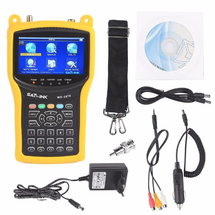 Satlink WS-6979SE Combo HD DVB-T/T2 e DVB-S/S2 MPEG4 Entrega imediata.64740064346371122