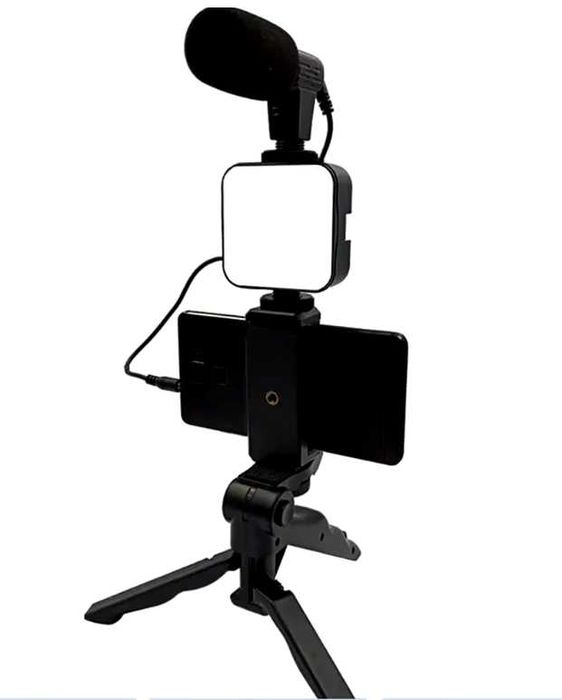 Zestaw dla vlogera /statyw lampa mikrofon /TikTok Live Stream YouTub