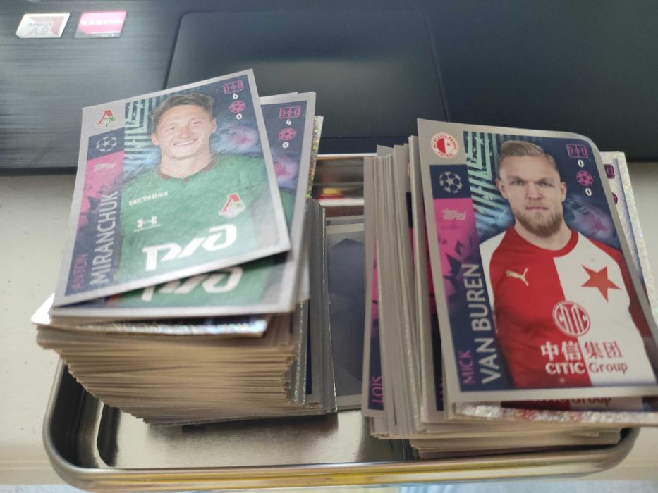 Coleção cromos UEFA Champions League 2016/17 & 19/20 & 10/11