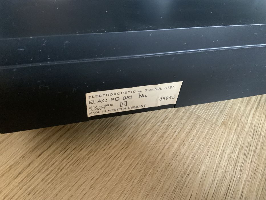 Gramofon Elac 831 Szczecin