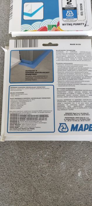 Mapei Mapeband W narożnik zewnętrzny