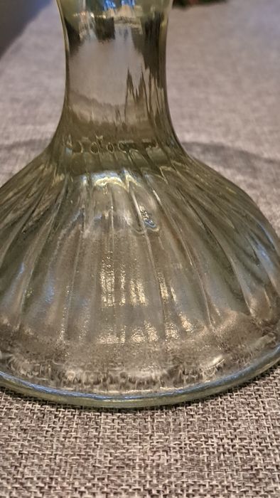 Patera klosz szklany Szer 27cm  Prl