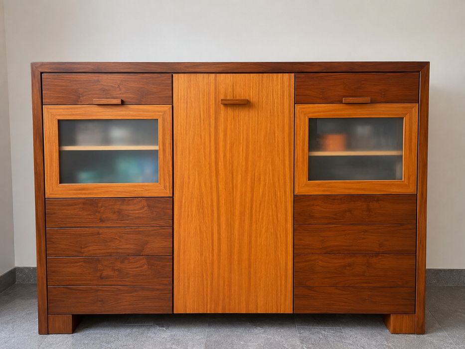 Aparador / Sideboard em Madeira Maciça – 158x120x40 cm