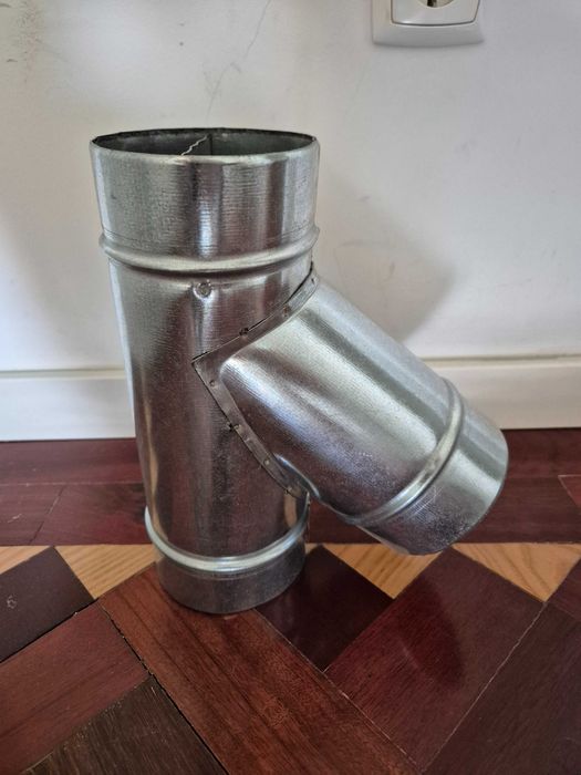 Forquilha Galvanizada com Divisória Abiflex de 110