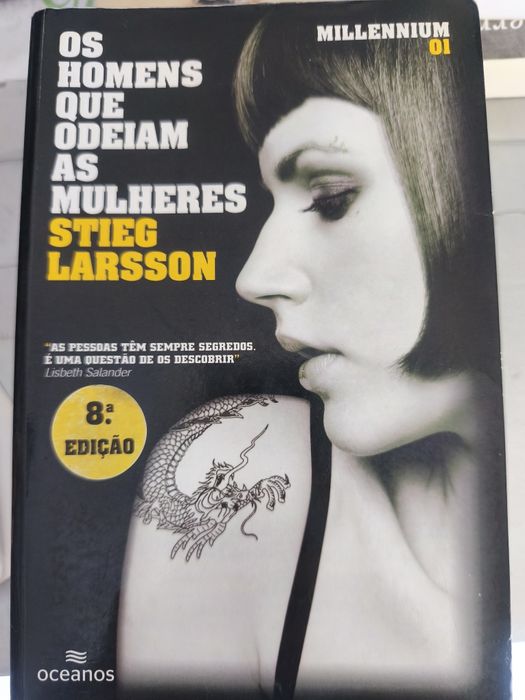 Coleção de livros stigg Larson volume 1 a 6