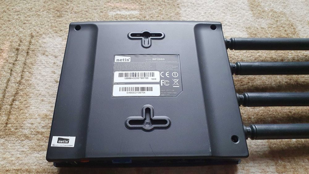 Router Netis WF2880 AC 5GHz 2.4GHz 4xGb LAN