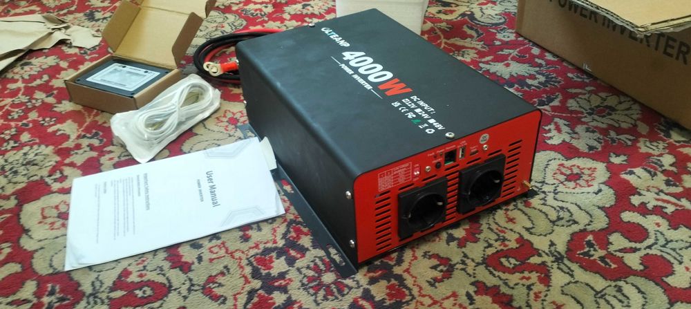 Інвертор 12-220 4000W