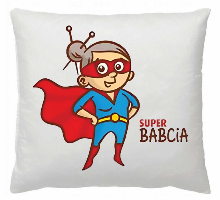 Zestaw 2+2 na dzień Babci i Dziadka dwie poduszki i dwa kubki