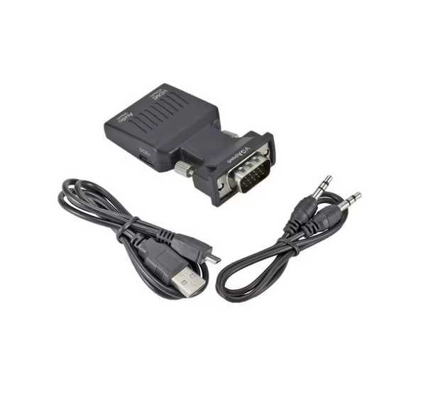 Adaptador HDMI Para VGA 1080p / 4K