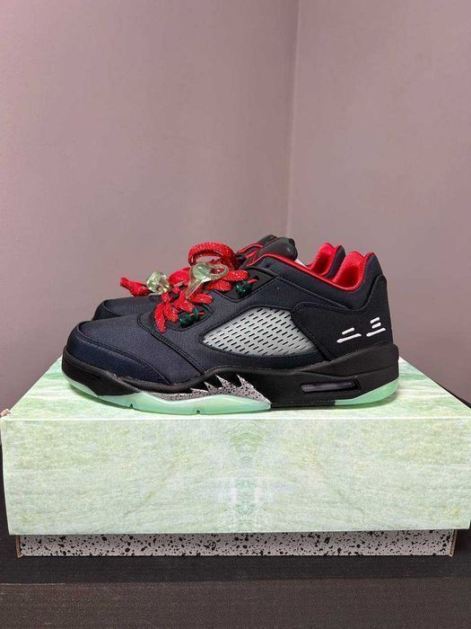Кросівки Nike Air Jordan 5 SP x CLOT Black premium